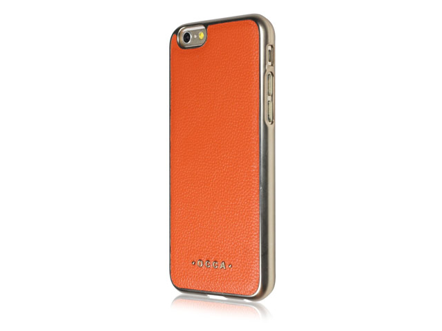 Чехол Occa Absolute Collection для Apple iPhone 6/6S (оранжевый, кожаный)