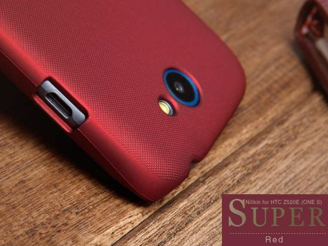 Чехол Nillkin Hard case для HTC One S Z520e (красный, пластиковый)