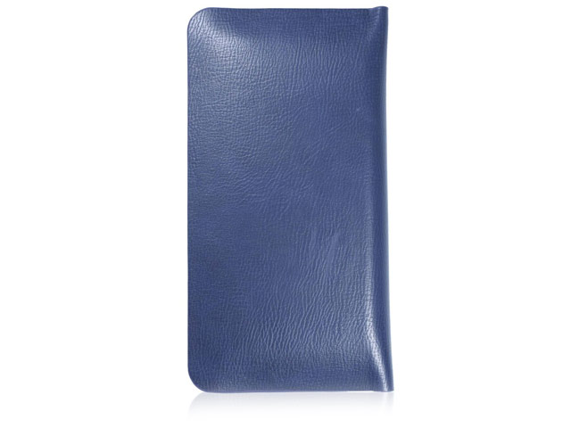 Кошелек Just Must Wallet Collection (синий, кожаный, валютник, размер M)