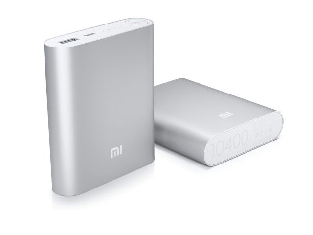 Внешняя батарея Xiaomi Mi Power Bank универсальная (10000 mAh, серебистая, алюминиевая)