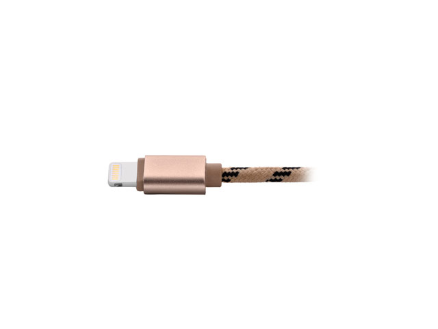 USB-кабель Devia Fashion Cable универсальный (Lightning, 1 метр, золотистый)