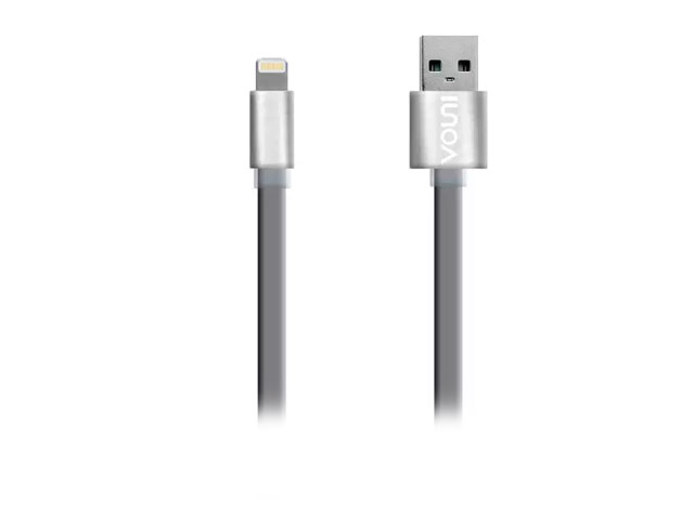USB-кабель Vouni Vivan Cable универсальный (Lightning, 1 метр, серый)