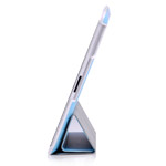 Чехол X-doria Brillian Case для Apple iPad 2 (голубой, кожанный)