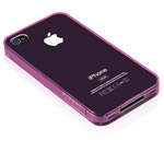 Чехол X-doria Defense 360 для Apple iPhone 4/4S (розовый, полупрозрачный)