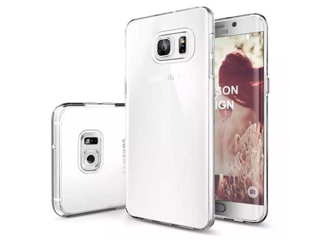 Чехол Yotrix UltrathinCase для Samsung Galaxy S6 edge plus SM-G928 (прозрачный, гелевый)