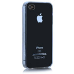 Чехол X-doria Defense 360 для Apple iPhone 4/4S (голубой, полупрозрачный)