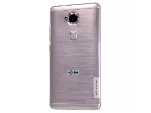 Чехол Nillkin Nature case для Huawei Honor 5X (прозрачный, гелевый)