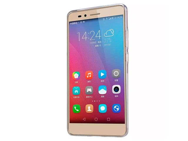 Чехол Nillkin Nature case для Huawei Honor 5X (прозрачный, гелевый)