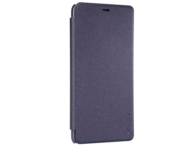 Чехол Nillkin Sparkle Leather Case для Xiaomi Redmi Note 3 (темно-серый, винилискожа)