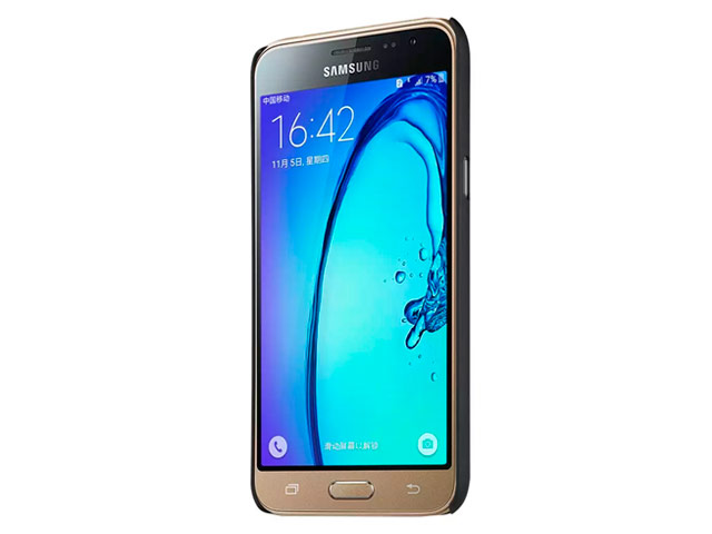 Чехол Nillkin Hard case для Samsung Galaxy J3 SM-J310 (черный, пластиковый)