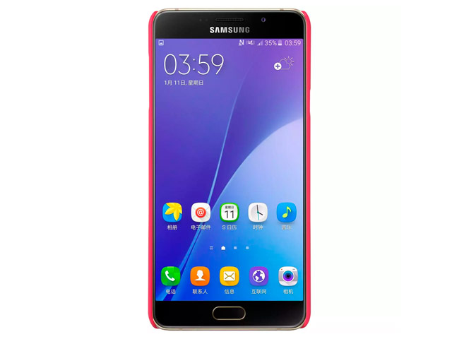 Чехол Nillkin Hard case для Samsung Galaxy A7 A710F (красный, пластиковый)