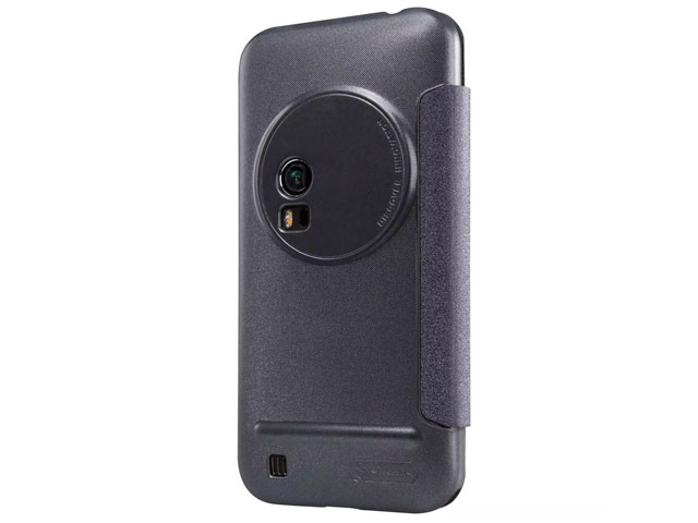 Чехол Nillkin Sparkle Leather Case для Asus Zenfone Zoom ZX551ML (темно-серый, винилискожа)