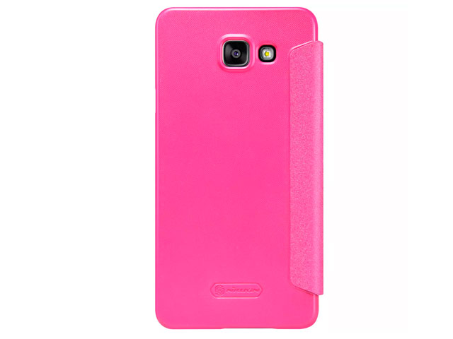 Чехол Nillkin Sparkle Leather Case для Samsung Galaxy A7 A710F (розовый, винилискожа)