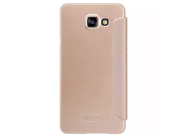 Чехол Nillkin Sparkle Leather Case для Samsung Galaxy A5 A510F (золотистый, винилискожа)
