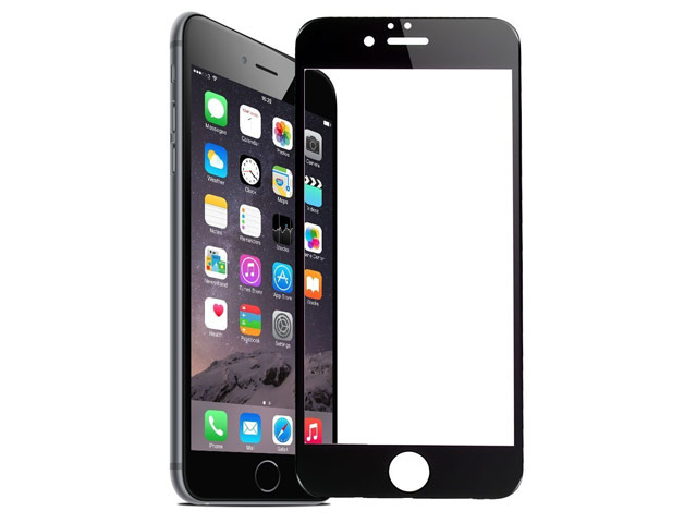 Защитная пленка Goldspin 3D Glass Protector для Apple iPhone 6S (стеклянная, черная)