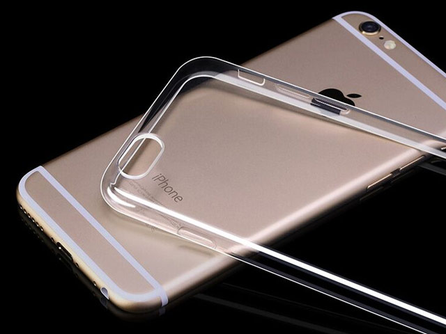 Чехол Just Must Nake Series для Apple iPhone 6/6S (золотистый, гелевый)
