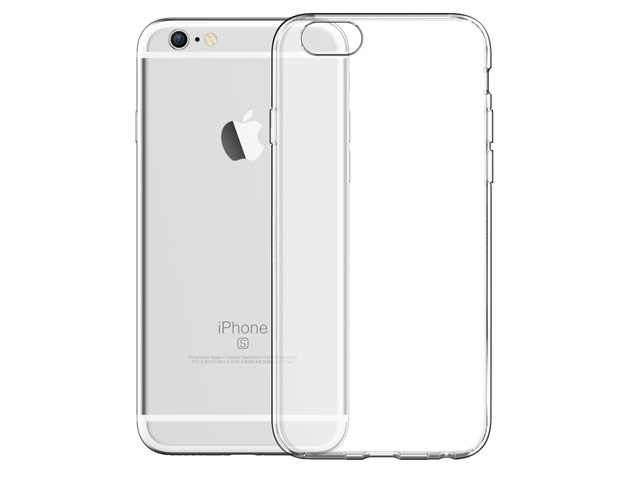 Чехол Just Must Nake Series для Apple iPhone 6/6S (прозрачный, гелевый)
