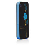 Чехол X-doria Verge Icon Case для Apple iPhone 4/4S (голубой/розовый)