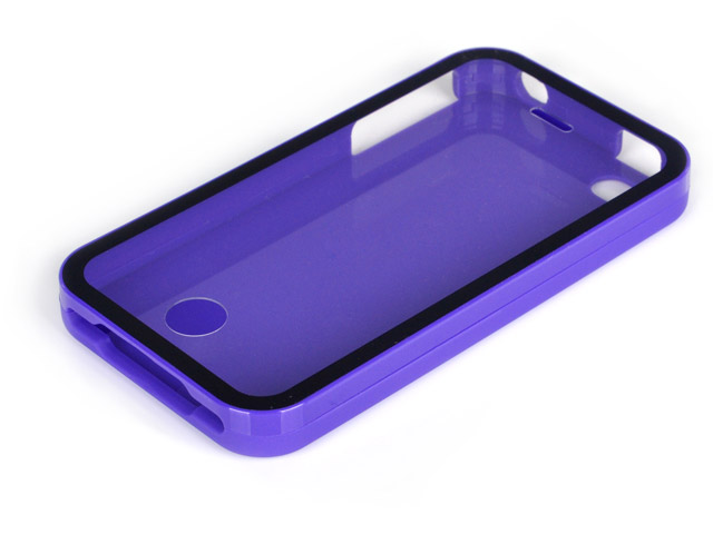 Чехол X-doria Full Coverage Case для Apple iPhone 4/4S (фиолетовый)