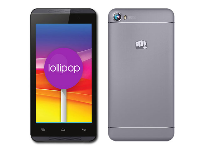 Смартфон Micromax Canvas Fire 3 A107 (черный, 8Gb, 4.5