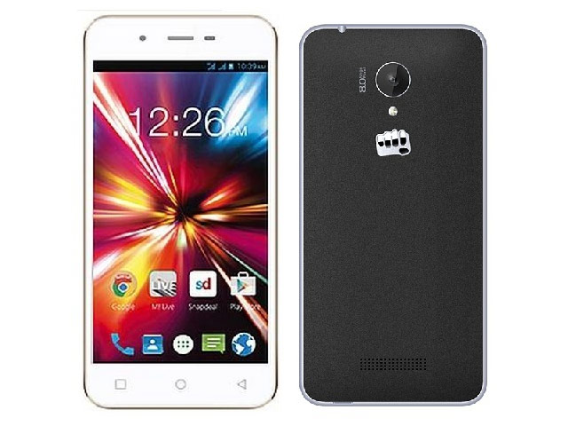 Смартфон Micromax Canvas Spark Q380 (черный, 8Gb, 4.7