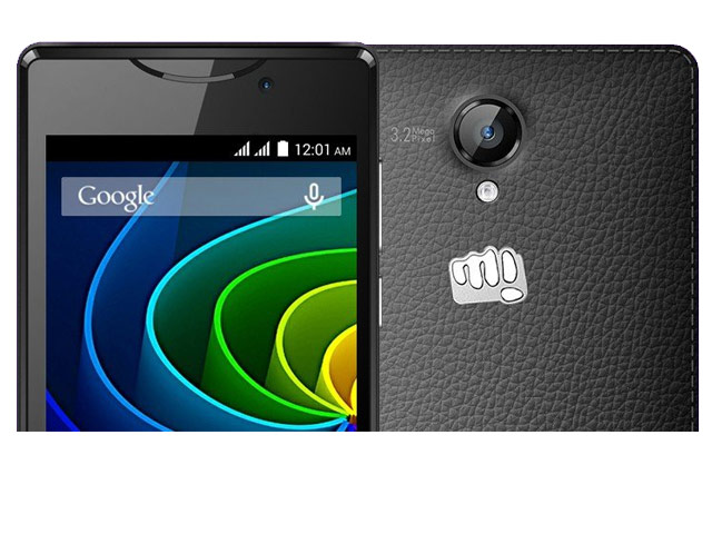 Смартфон Micromax Bolt D320 (черный, 4Gb, 4.5