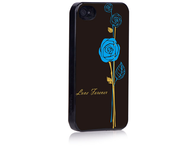 Чехол X-doria Dream Works Case для Apple iPhone 4/4S (с рисунком, Love Forever)