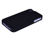 Чехол X-doria Snap-on Case для Apple iPhone 4/4S (черный/розовый)