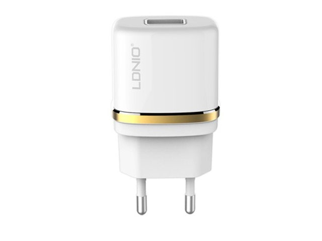 Зарядное устройство LDNIO Smart Mini универсальное (сетевое, 1A, белое)