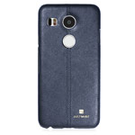 Чехол Just Must Ratio I Collection для LG Nexus 5X (черный, кожаный)