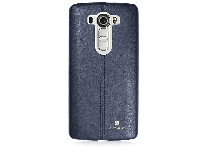 Чехол Just Must Ratio I Collection для LG G4 pro F600 (черный, кожаный)