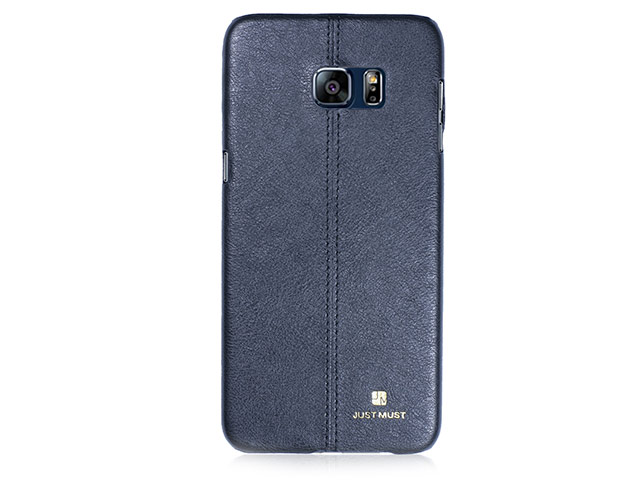 Чехол Just Must Ratio I Collection для Samsung Galaxy S6 edge plus SM-G928 (черный, кожаный)