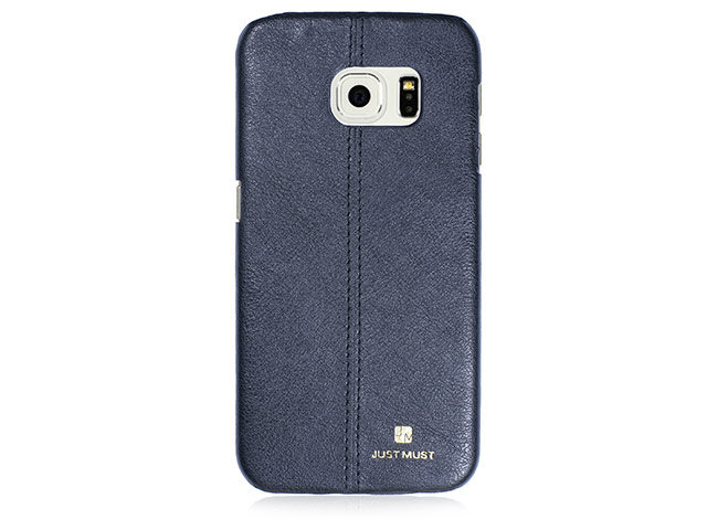 Чехол Just Must Ratio I Collection для Samsung Galaxy S6 edge SM-G925 (черный, кожаный)