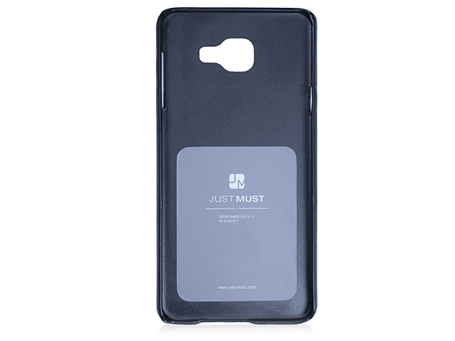 Чехол Just Must Ratio I Collection для Samsung Galaxy A7 2016 A710 (черный, кожаный)