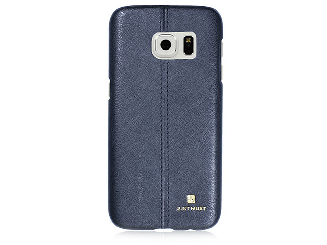 Чехол Just Must Ratio I Collection для Samsung Galaxy S7 (черный, кожаный)