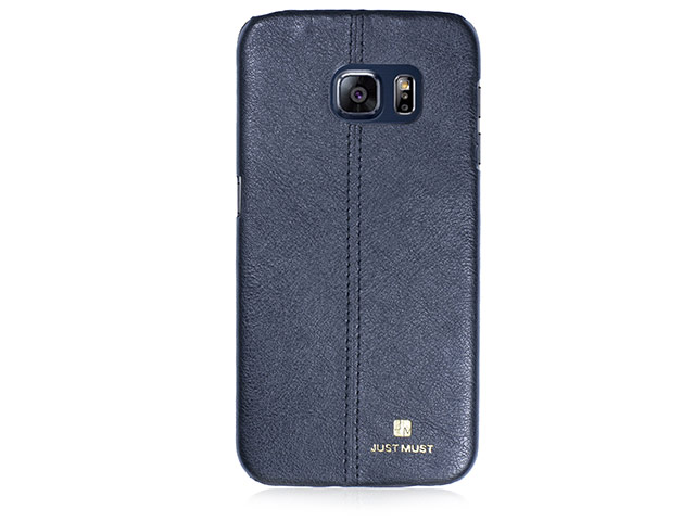 Чехол Just Must Ratio I Collection для Samsung Galaxy S7 plus (черный, кожаный)