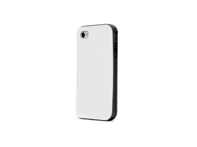 Чехол X-doria Verge Case для Apple iPhone 4/4S (белый/черный)