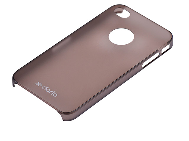 Чехол X-doria Ultrathin Case для Apple iPhone 4/4S (черный, полупрозрачный)