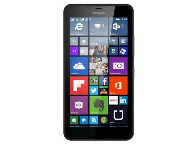 Смартфон Microsoft Lumia 640 (3G, dualSIM, черный, 8Gb, 5