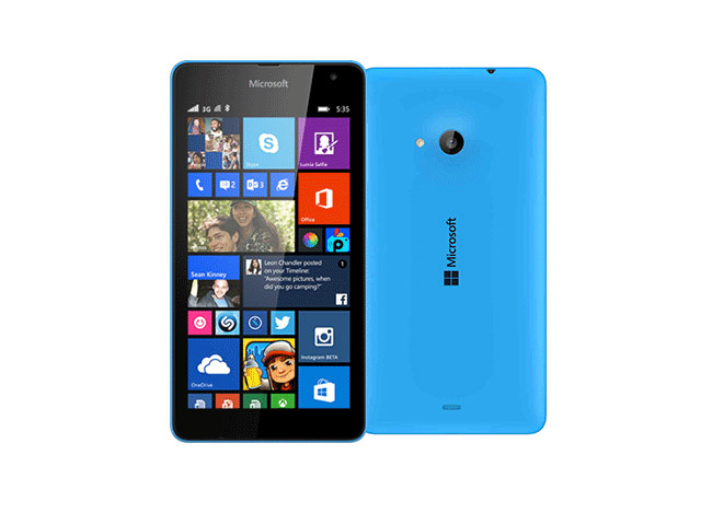 Смартфон Microsoft Lumia 535 (dualSIM, синий, 8Gb, 5