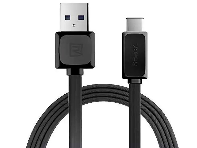 USB-кабель Remax Fast Data Cable (USB Type C, 1 м, черный)