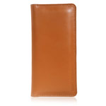 Кошелек Remax Wings Series Wallet (коричневый, кожаный, валютник, размер L)