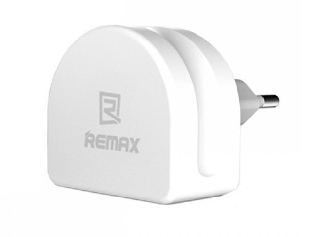 Зарядное устройство Remax Cresent Charger универсальное (сетевое, 2xUSB, 2.1A, белое)