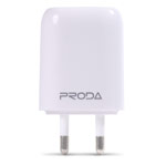 Зарядное устройство Remax Proda USB Charger универсальное (сетевое, 2xUSB, 2.1A, белое)