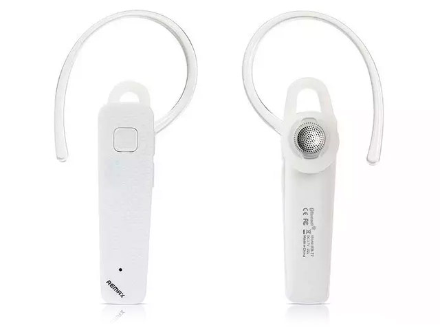 Bluetooth-гарнитура Remax Bluetooth Headset RB-T7 (белая)