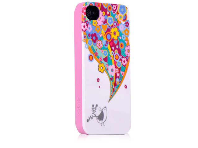 Чехол X-doria Dream Works Case для Apple iPhone 4/4S (с рисунком, Heaven Bird)