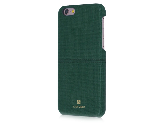 Чехол Just Must Ratio II Collection для Apple iPhone 6/6S (зеленый, кожаный)