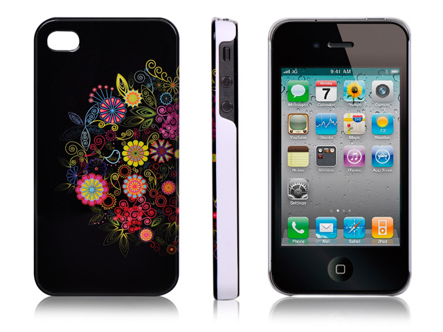 Чехол X-doria IMD Series Case для Apple iPhone 4/4S (с рисунком, Rococo)