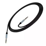 AUX-кабель Remax Aux Audio cable (1 м, разъемы 3.5 мм, черный)