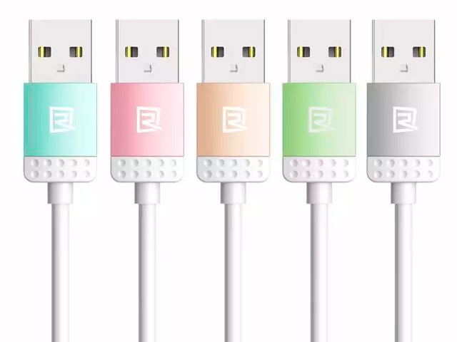 USB-кабель Remax Lovely Quick Charge&Data Cable (microUSB, 1 м, серебристый)